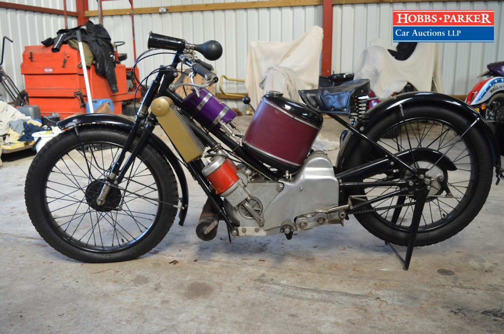 1927 Scott Super Squirrell 596 Motorbike